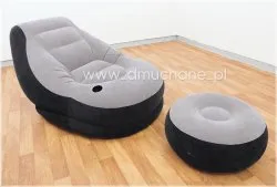 Fauteuil gonflable + repose-pieds 130 x 99 x 76 cm INTEX 68564.