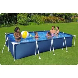 Bestway 56405N 400 x 211 x 81 cm 15in1 piscine de jardin à crémaillère