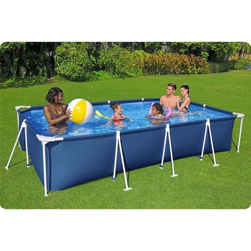 Bestway 56405N 400 x 211 x 81 cm 15in1 piscine de jardin à crémaillère
