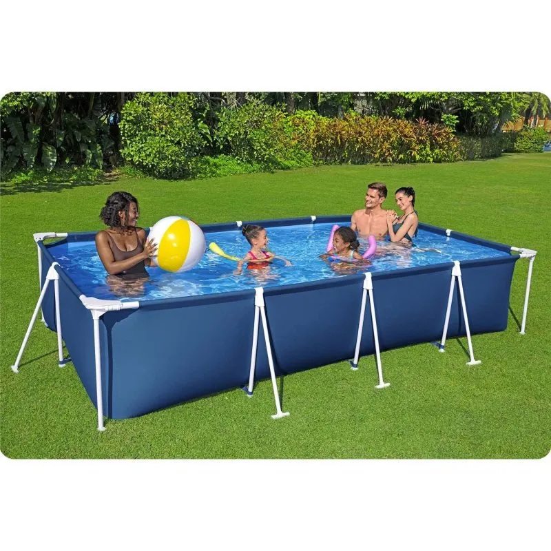 piscine hors sol à tubulaire 400 x 211 x 81 cm 4in1 Bestway 56405N.