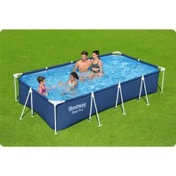 piscine hors sol à tubulaire 400 x 211 x 81 cm 4in1 Bestway 56405N.