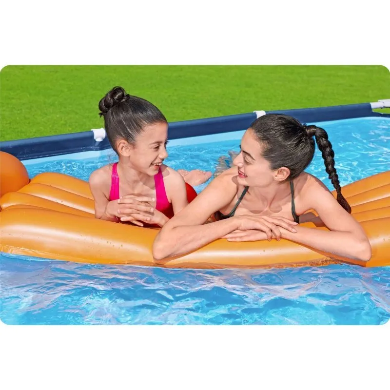 piscine hors sol à tubulaire 400 x 211 x 81 cm 4in1 Bestway 56405N.