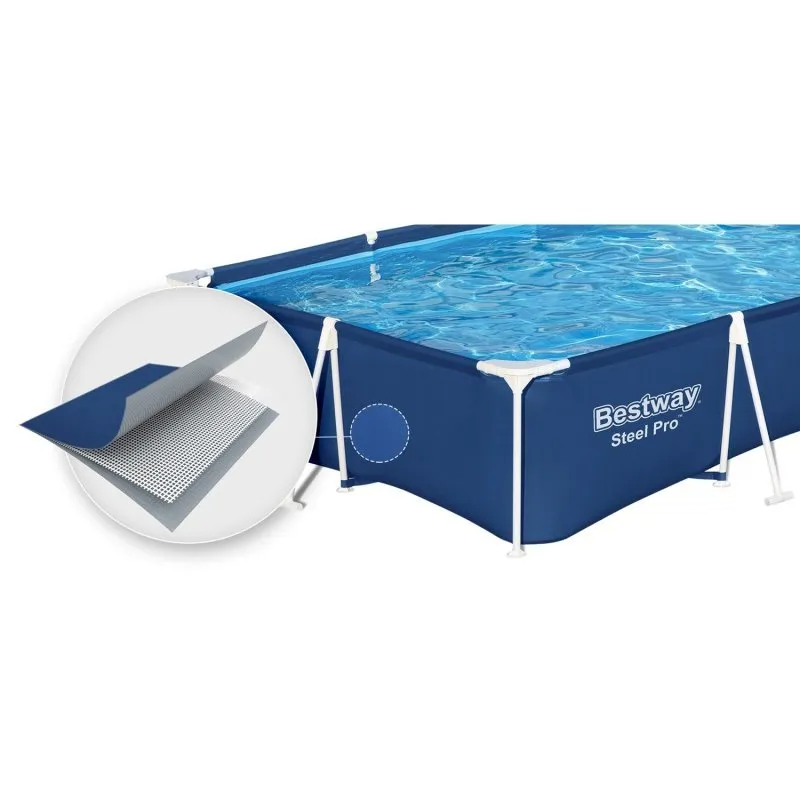 piscine hors sol à tubulaire 400 x 211 x 81 cm 4in1 Bestway 56405N.