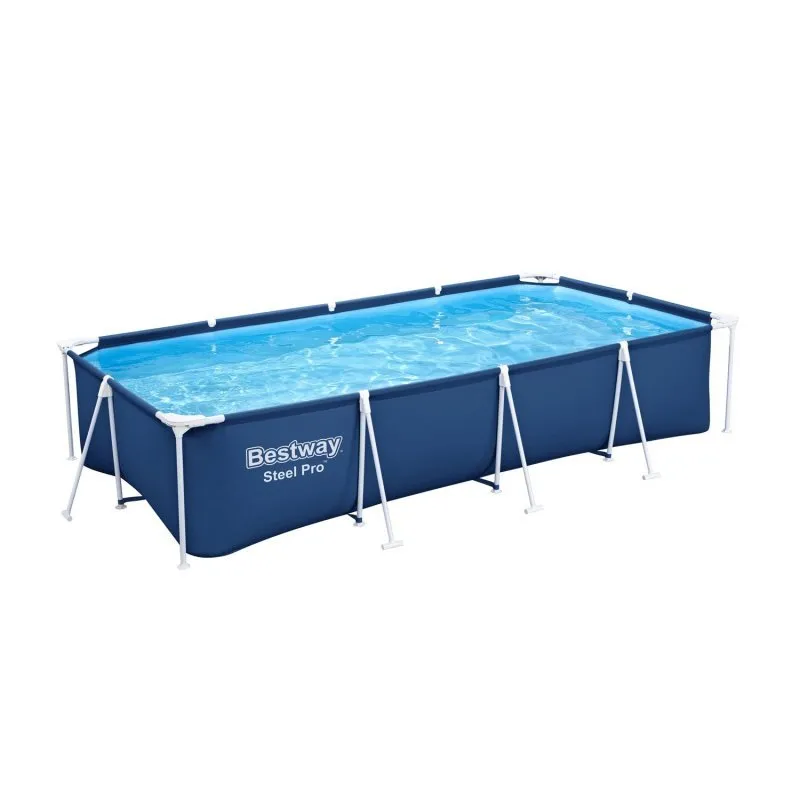 piscine hors sol à tubulaire 400 x 211 x 81 cm 4in1 Bestway 56405N.