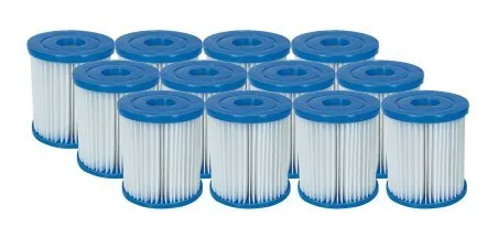 Filtre pour pompe à filtre Type II - set de 12 Pcs. Bestway 58094