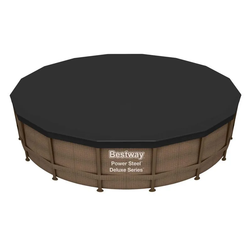 Couverture pour piscine tubulaire Bestway 58249 de 488 cm.
