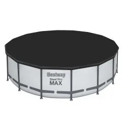 Couverture pour piscine tubulaire Bestway 58249 de 488 cm.