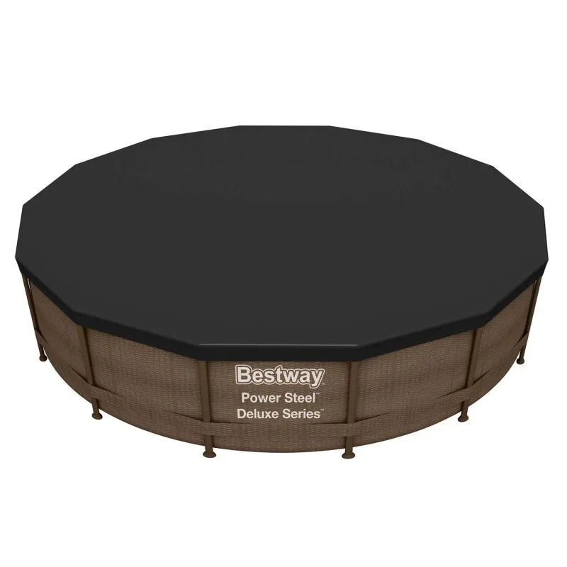 Couverture pour 427 cm Bestway 58248 piscine tubulaire.