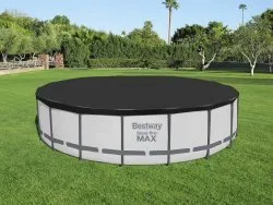 Couverture pour piscine tubulaire Bestway 58039 de 549 cm.