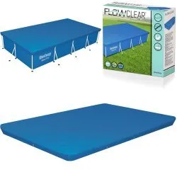 Bâche pour piscine tubulaire 400 x 211 cm Bestway 58107