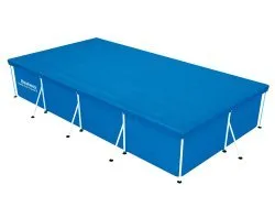 Couverture pour piscine tubulaire 400 x 211 cm Bestway 58107.