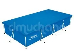 Couverture pour piscine tubulaire 400 x 211 cm Bestway 58107.