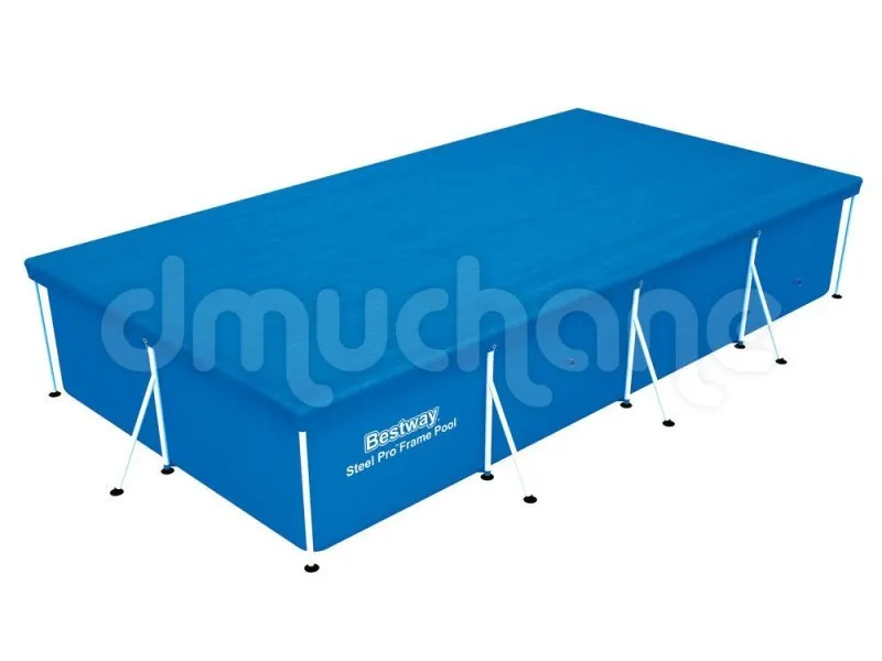 Couverture pour piscine tubulaire 400 x 211 cm Bestway 58107.
