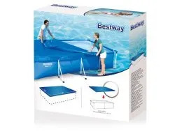 Couverture pour piscine tubulaire 400 x 211 cm Bestway 58107.