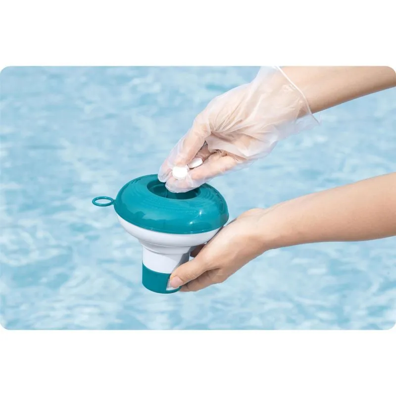 Petit flotteur, distributeur de produits chimiques Bestway 58210.