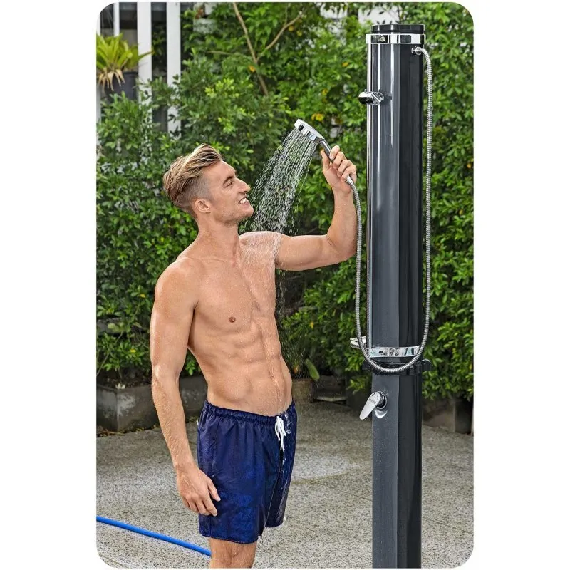 Douche solaire Bestway 58696, idéale pour une utilisation à la piscine ou au jardin