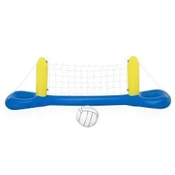 Jeu de volley-ball flottant pour piscine 252 x 64 cm Bestway 52133.