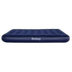 Idéal pour la chambre ou le camping, matelas gonflable avec pompe