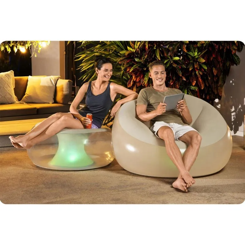 Fauteuil gonflable Bestway 75086 LED.