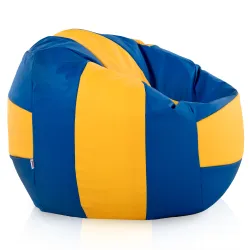 Pouf Fauteuil Poire Ballon Volley-ball Simili-cuir