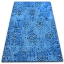 Tapis Vintage 22213/473 bleu classique