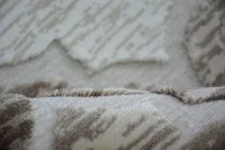 Dywan AKRYL YAZZ 3766 D.Beige/Brown Koniczyna Marokańska Trellis
