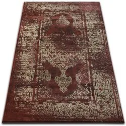 Tapis DROP JASMINE 456 Rouillé/Beige foncé