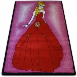 Tapis KIDS Princesse rose C425