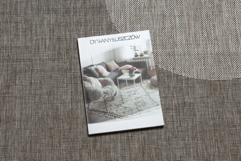 TAPIS EN CORDE SISAL FLOORLUX 20078 argentin / noir