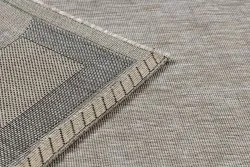 TAPIS EN CORDE SISAL FLOORLUX 20078 argentin / noir