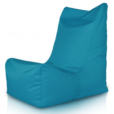 Bleu Pouf Poire Fauteuil Distinto Jardin nylon