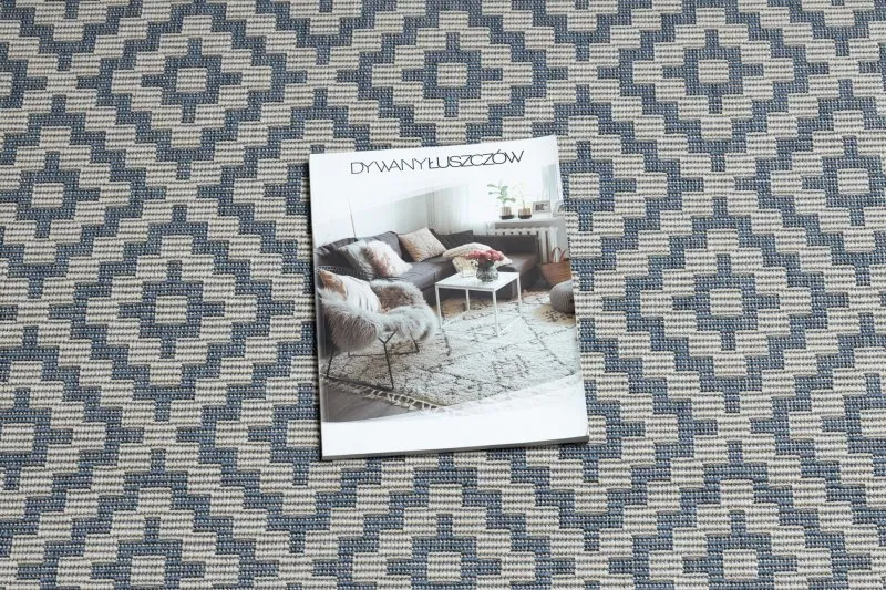 Tapis EN CORDE SISAL FLAT 48357/951 CARRÉS