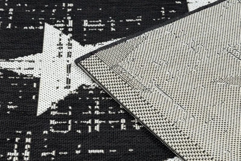 Tapis EN CORDE SISAL FLAT 48648/690 ÉTOILES