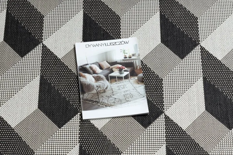 Tapis EN CORDE SISAL FLAT 48624/690 CUBES 3D