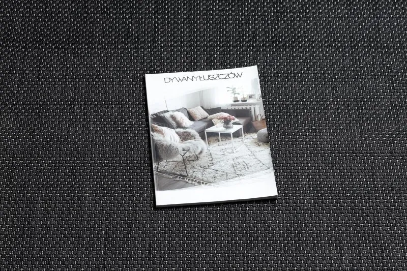 Tapis EN CORDE SISAL FLAT 48663/090 noir LISSE