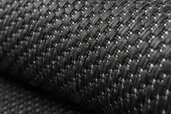 Tapis EN CORDE SISAL FLAT 48663/090 noir LISSE