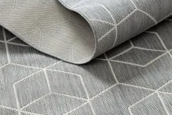Dywan SZNURKOWY SIZAL FLAT 48655/637 KOSTKI 3D