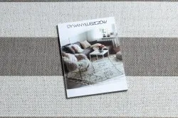 Dywan SZNURKOWY SIZAL FLAT 48644686 Pasy biały beż