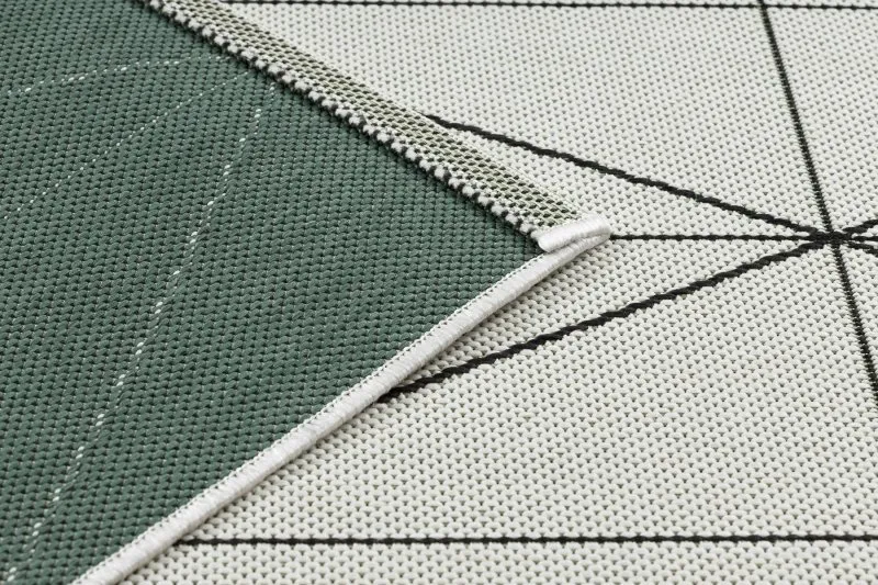 Tapis EN CORDE SISAL COLOR 19447/062 Losanges Triangles Crème