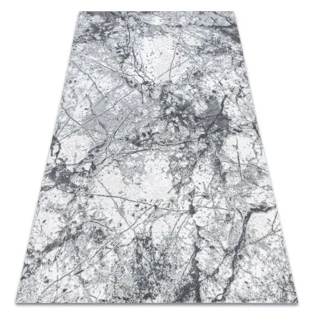 Tapis ACRYLIQUE VALENCIA 073 Marbre gris clair / gris foncé