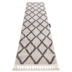 Le tapis, le tapis de couloir BERBERE TROIK crème - pour la cuisine, l'antichambre, le couloir