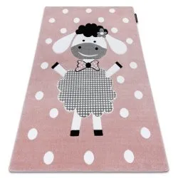 Tapis PETIT DOLLY mouton rose