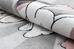 Tapis PETIT UNICORN LICORNE gris