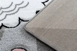 Tapis PETIT UNICORN LICORNE gris