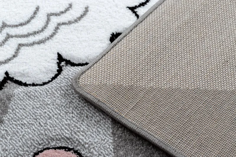Tapis PETIT UNICORN LICORNE gris