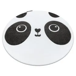 Tapis PETIT PANDA cercle blanc