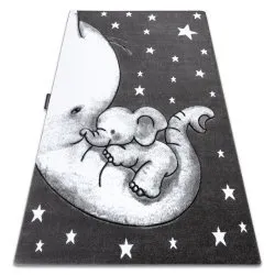 Tapis PETIT TRUMPET TROMPETTE L'ÉLÉPHANT ÉTOILE gris
