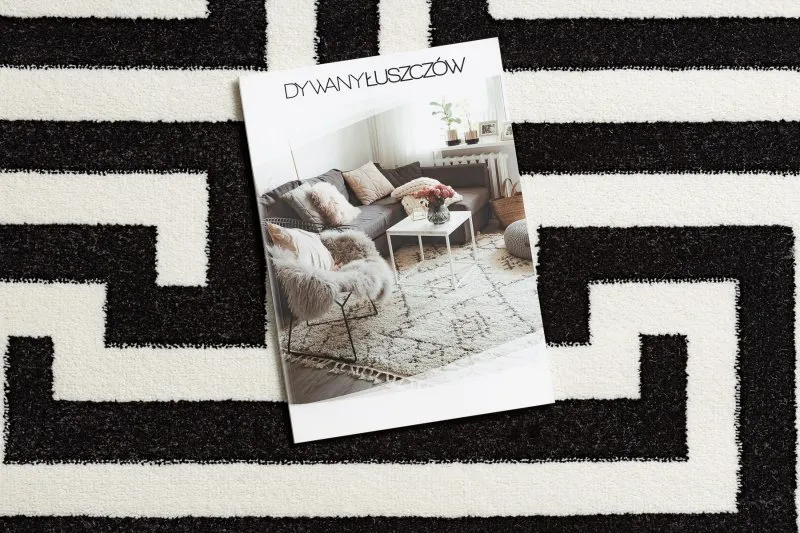 Dywan HAMPTON Crown czarny