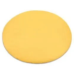 Tapis BUNNY cercle or IMITATION DE FOURRURE DE LAPIN