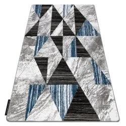 Tapis ALTER Nano triangle bleu